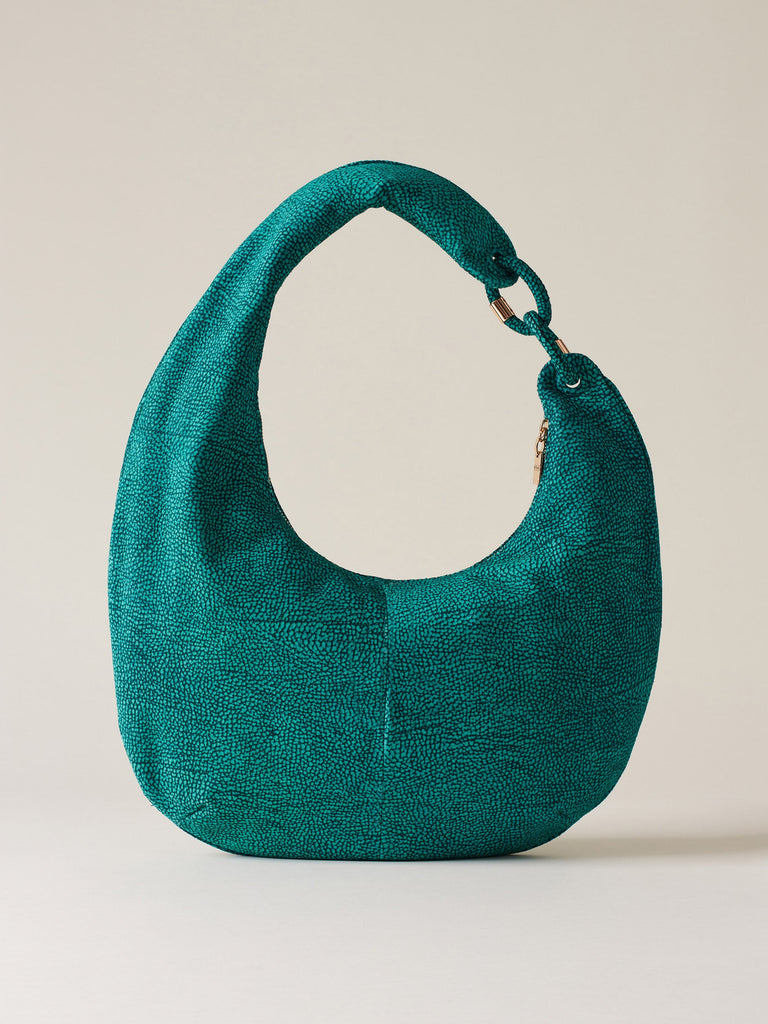 Borbonese 57 Borsa Hobo L Camoscio Op Default Title_4