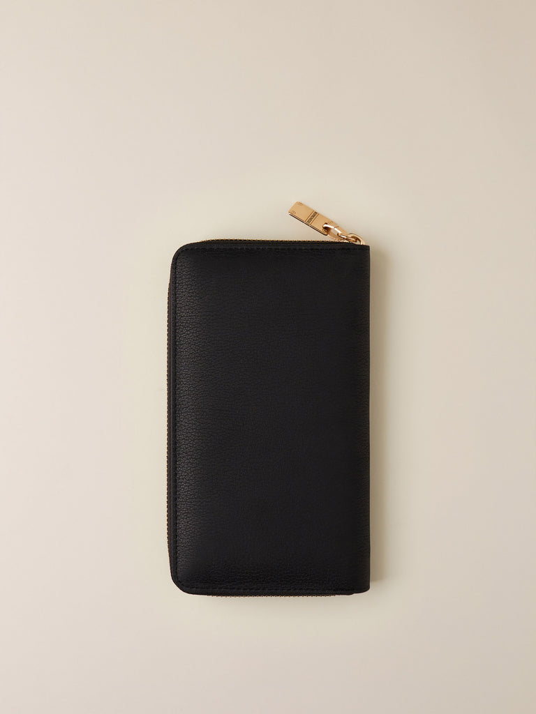 Portafoglio di Pelle - PORTAFOGLIO LARGE ZIP AROUND - Borbonese