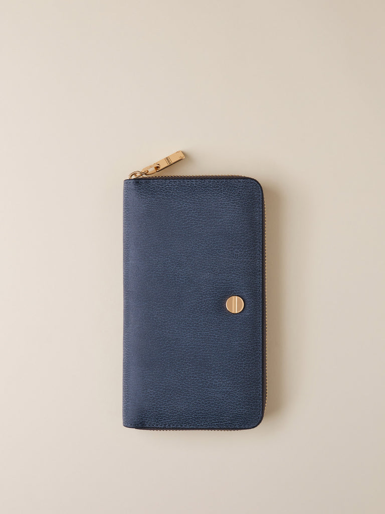 Portafoglio di Pelle - PORTAFOGLIO LARGE ZIP AROUND - Borbonese