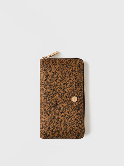 LARGE ZIP-AROUND WALLET - Esclusione Gift Wrap - Borbonese