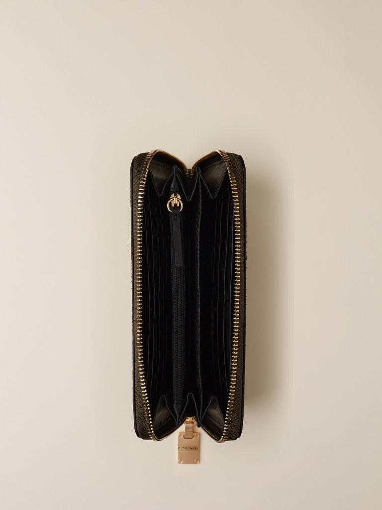 Zip Around di Camoscio OP - PORTAFOGLIO LARGE  - Borbonese