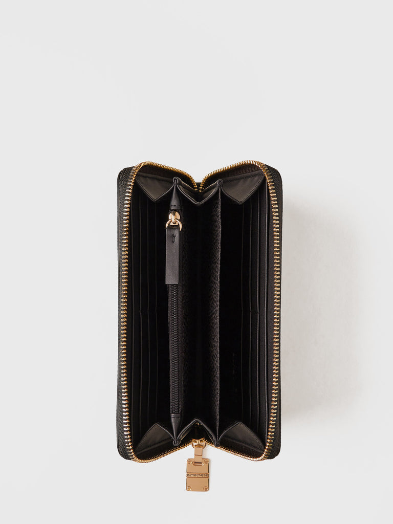 OP Suede Zip Around - LARGE WALLET - Borbonese