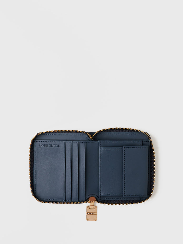OP Coated Canvas ziparound - VITE WALLET MEDIUM - Borbonese