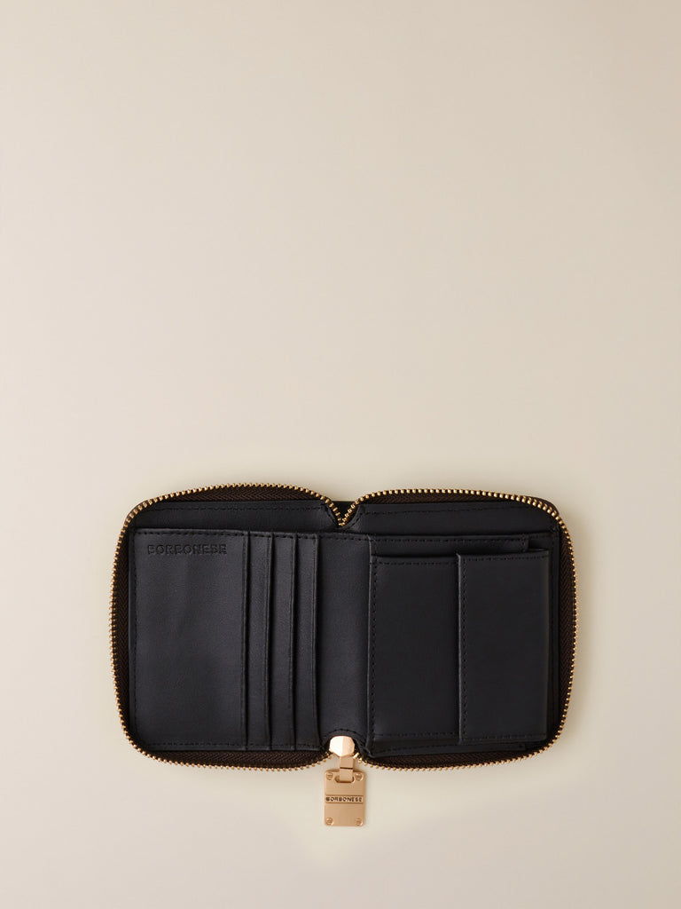 OP Coated Canvas Zip Around - SMALL ZIP-AROUND WALLET - Borbonese