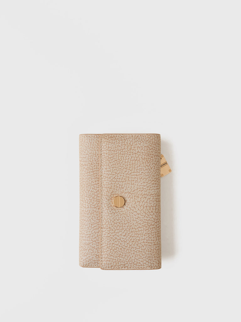 OP Coated Canvas wallet - VITE WALLET MEDIUM - Borbonese