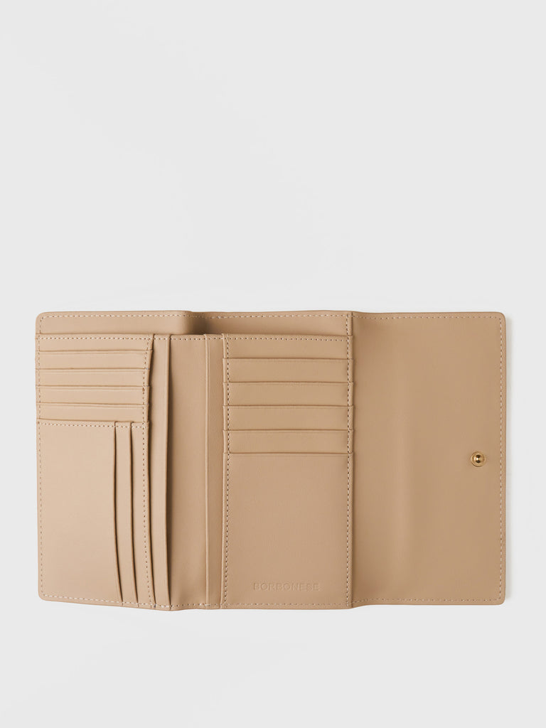 OP Coated Canvas wallet - VITE WALLET MEDIUM - Borbonese
