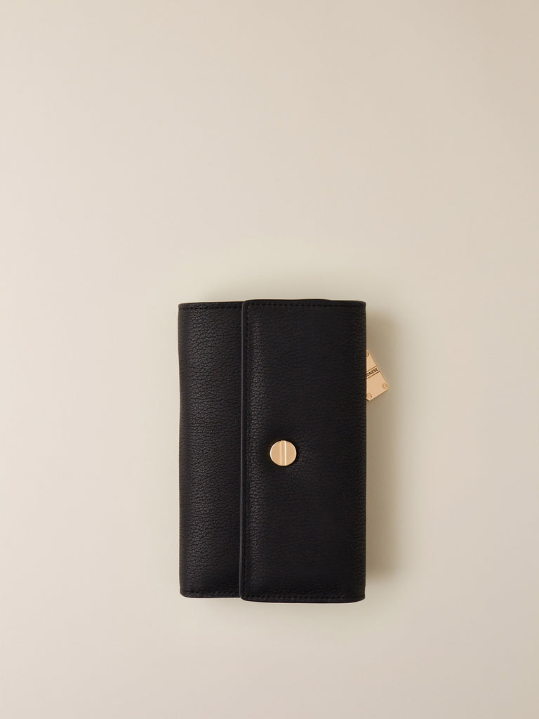 Portafoglio di Pelle - PORTAFOGLIO MEDIUM CON PATTA - Borbonese