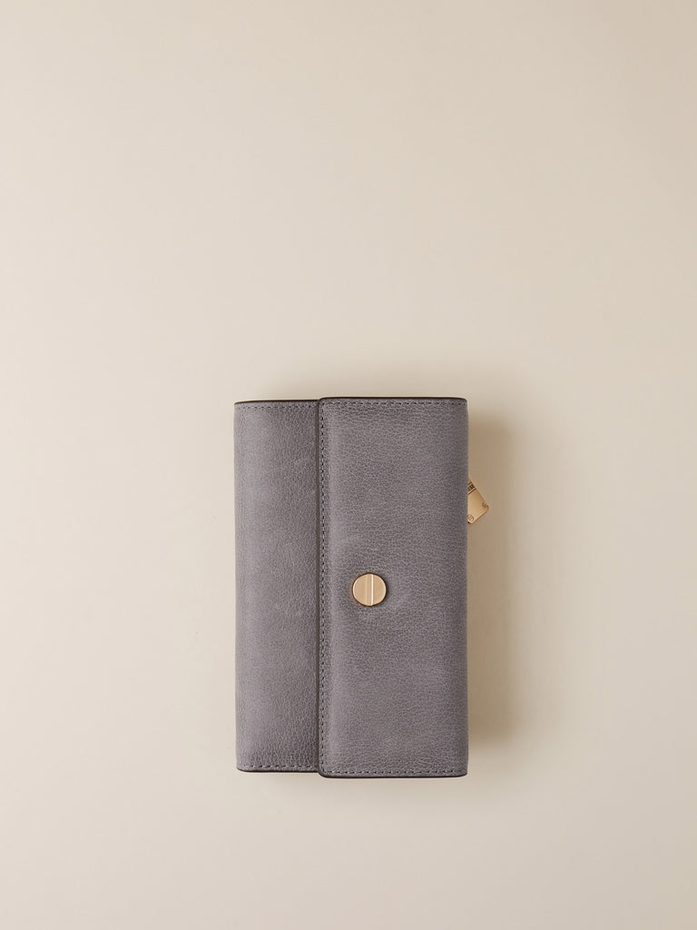 Portafoglio di Pelle - PORTAFOGLIO MEDIUM CON PATTA - Borbonese