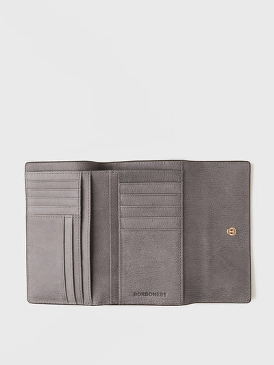MEDIUM WALLET WITH FLAP - Esclusione Gift Wrap - Borbonese