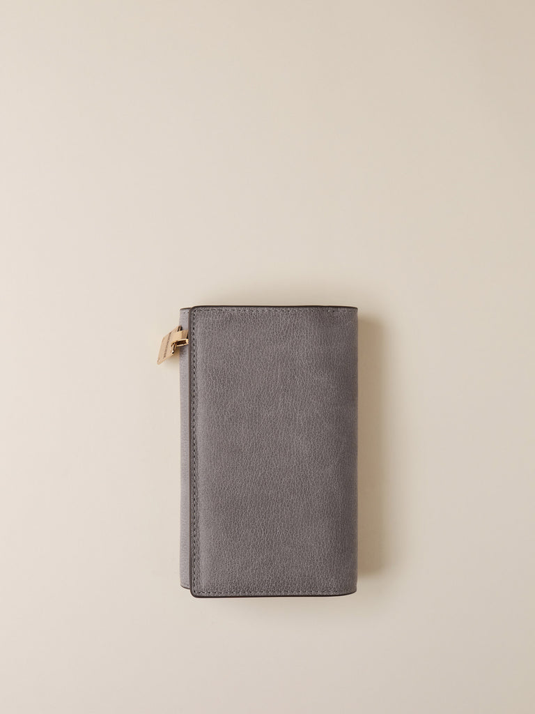 Portafoglio di Pelle - PORTAFOGLIO MEDIUM CON PATTA - Borbonese