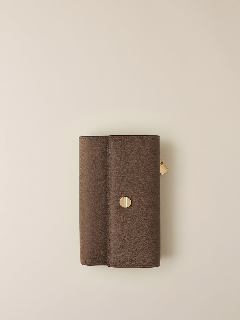 Portafoglio di Pelle - PORTAFOGLIO MEDIUM CON PATTA - Borbonese