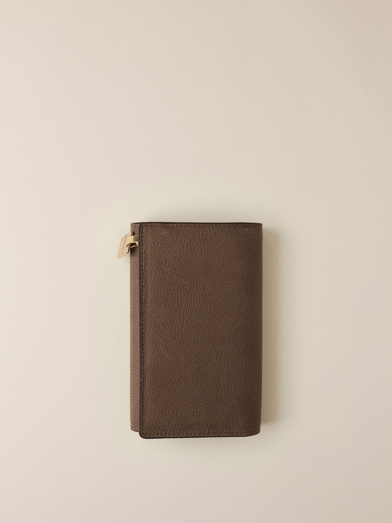 Portafoglio di Pelle - PORTAFOGLIO MEDIUM CON PATTA - Borbonese