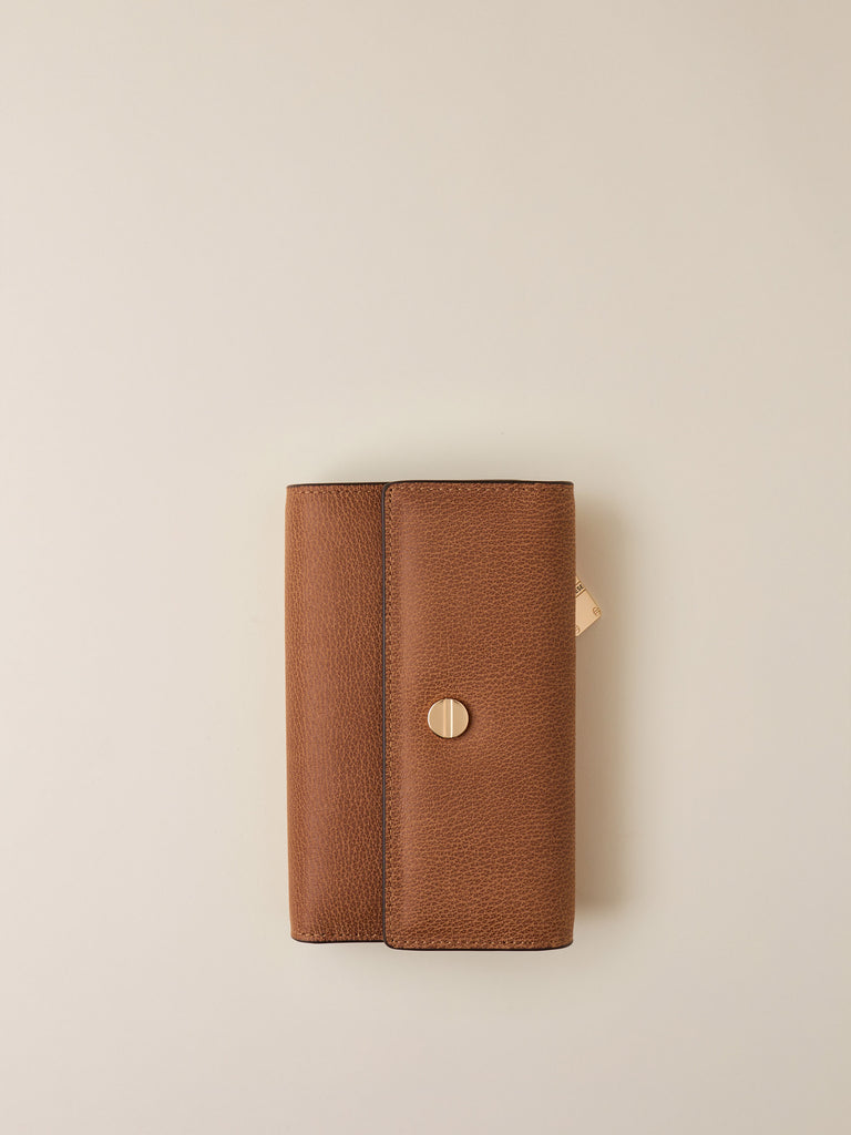 Portafoglio di Pelle - PORTAFOGLIO MEDIUM CON PATTA - Borbonese