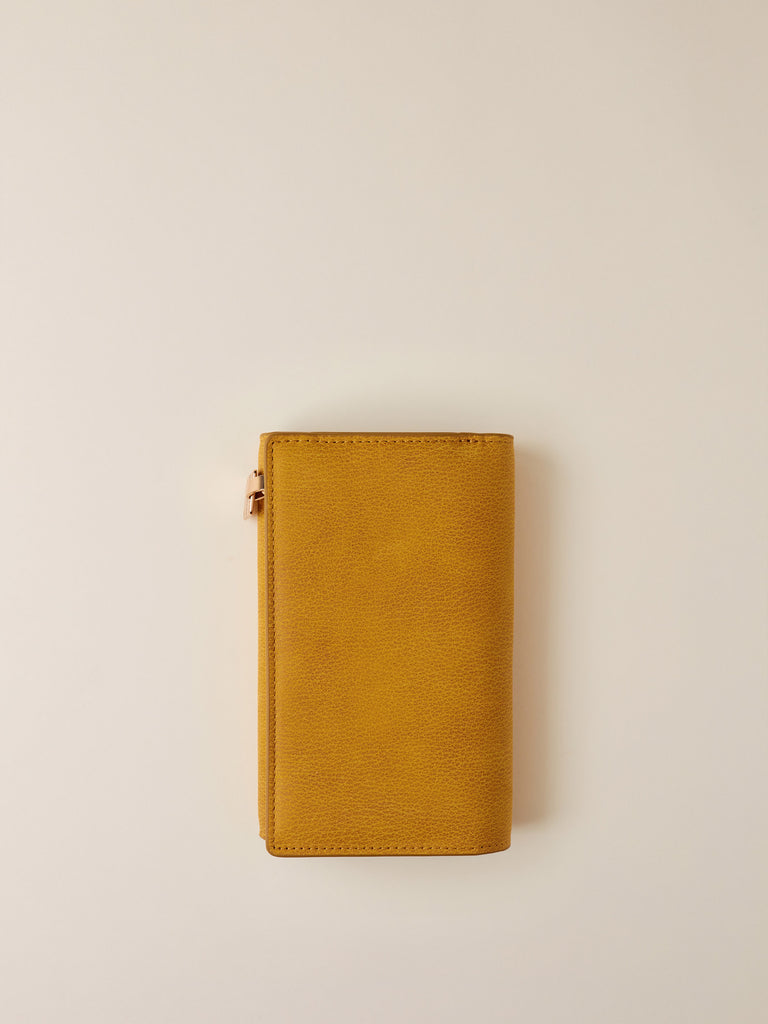 Leather Wallet - MEDIUM WALLET WITH FLAP - Borbonese