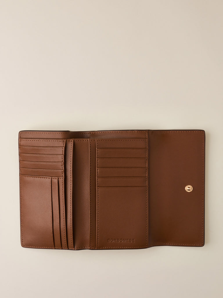 Portafoglio di Camoscio OP - PORTAFOGLIO MEDIUM - Borbonese