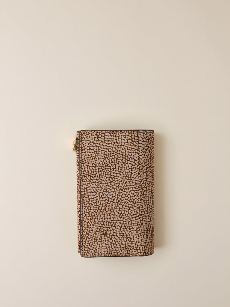 Portafoglio di Camoscio OP - PORTAFOGLIO MEDIUM - Borbonese