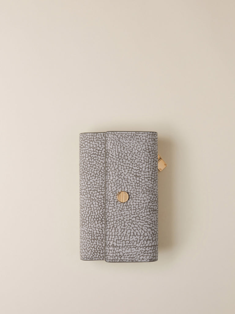 Portafoglio di Camoscio OP - PORTAFOGLIO MEDIUM - Borbonese