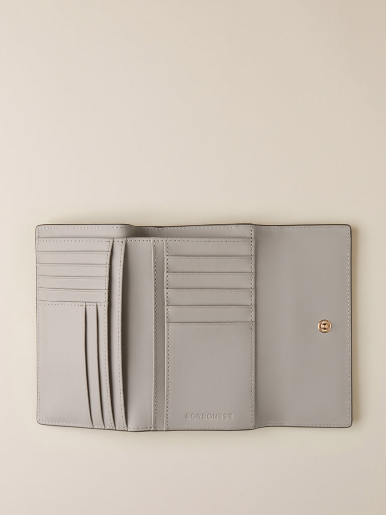 Portafoglio di Camoscio OP - PORTAFOGLIO MEDIUM - Borbonese
