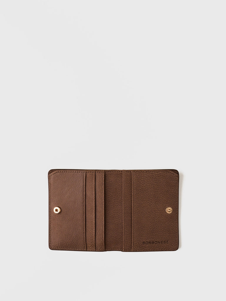 Leather Wallet - MEDIUM WALLET - Borbonese