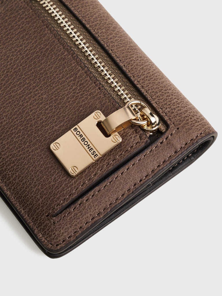 Leather Wallet - MEDIUM WALLET - Borbonese