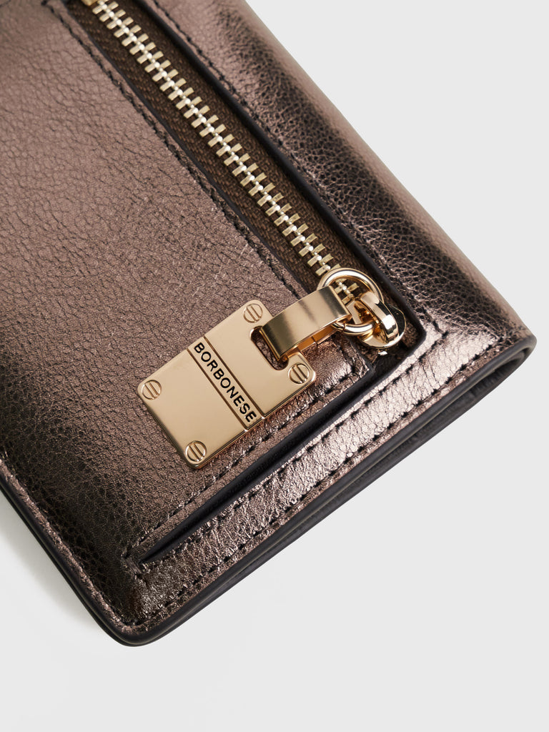 Leather Wallet - MEDIUM WALLET - Borbonese