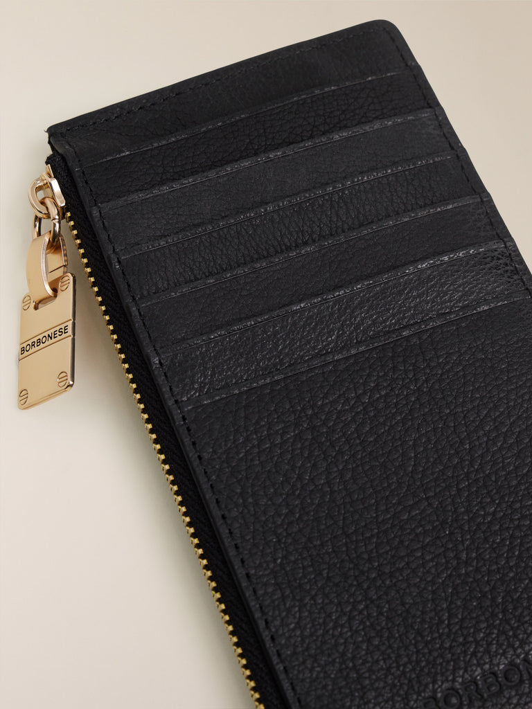 Busta Portacarte di Pelle - BUSTA PORTACARTE MEDIUM - Borbonese