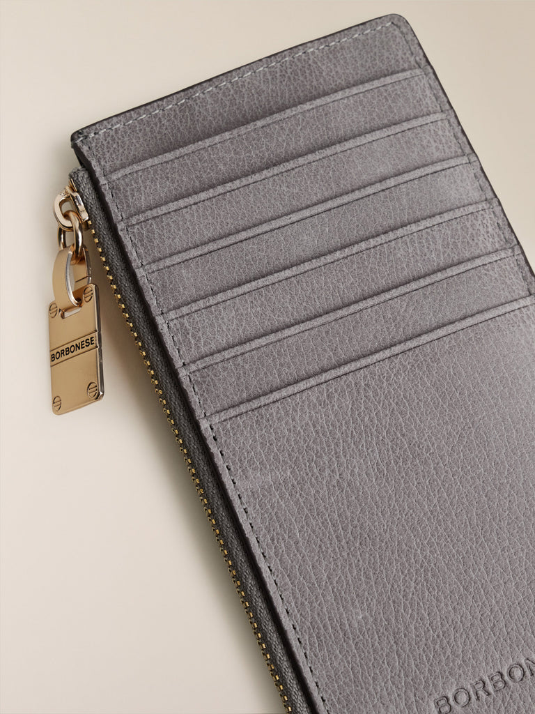 Busta Portacarte di Pelle - BUSTA PORTACARTE MEDIUM - Borbonese