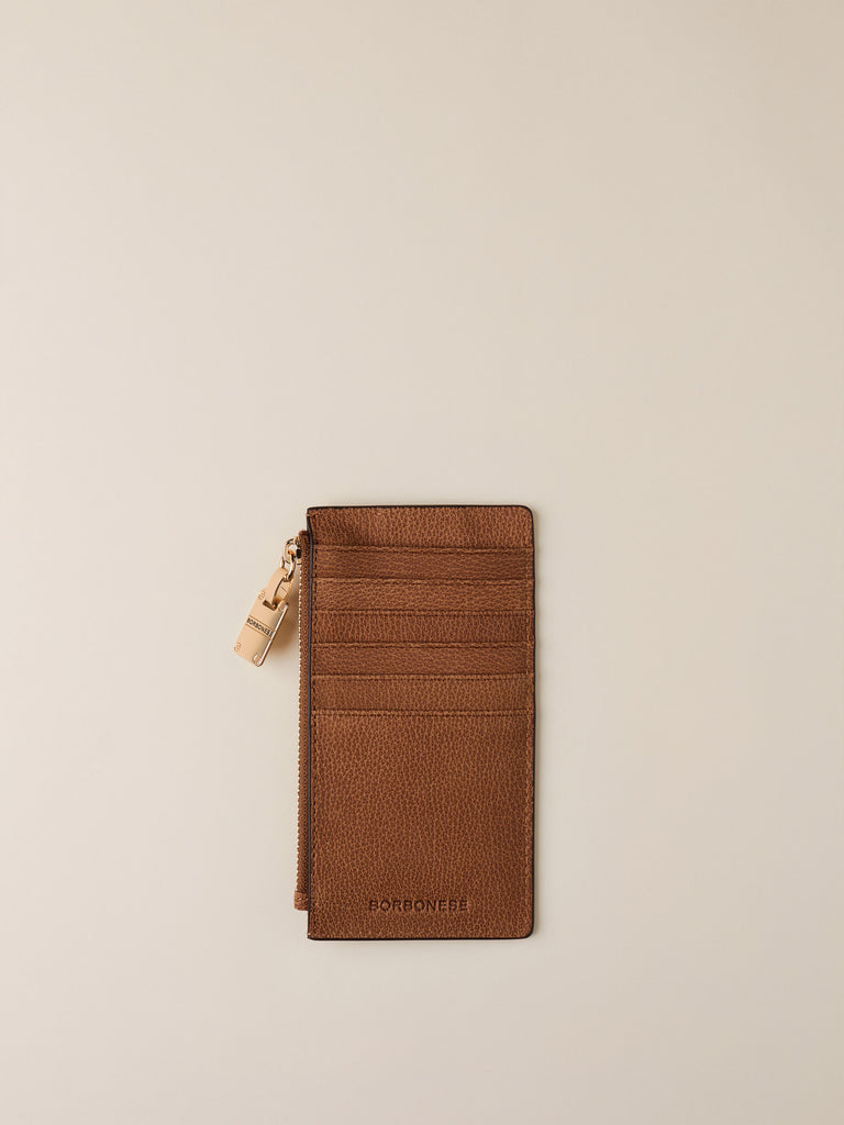 Busta Portacarte di Pelle - BUSTA PORTACARTE MEDIUM - Borbonese