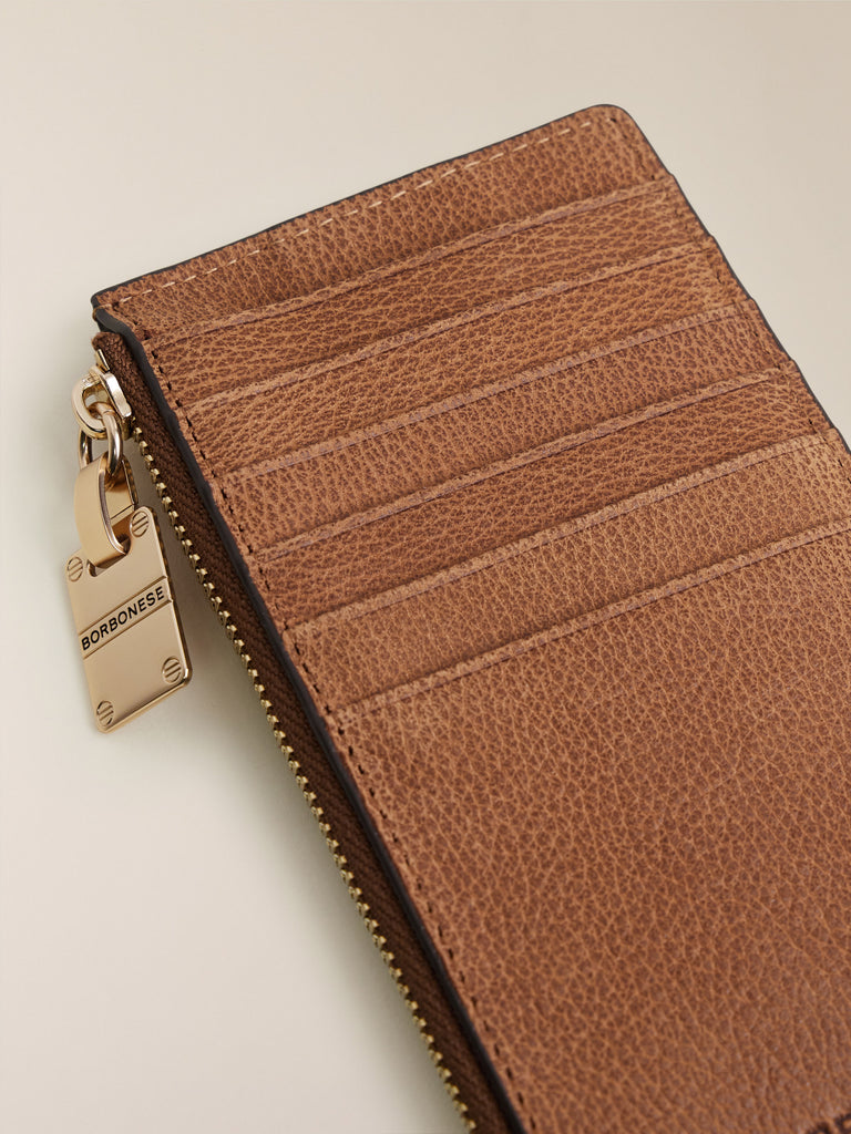 Busta Portacarte di Pelle - BUSTA PORTACARTE MEDIUM - Borbonese