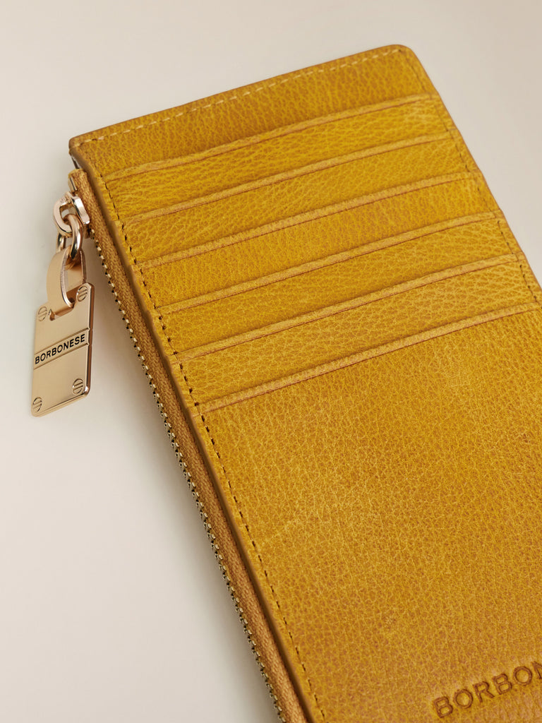 Busta Portacarte di Pelle - BUSTA PORTACARTE MEDIUM - Borbonese