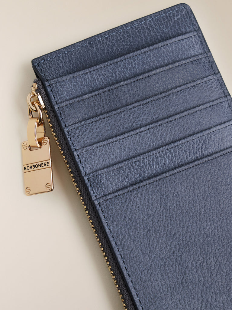 Busta Portacarte di Pelle - BUSTA PORTACARTE MEDIUM - Borbonese
