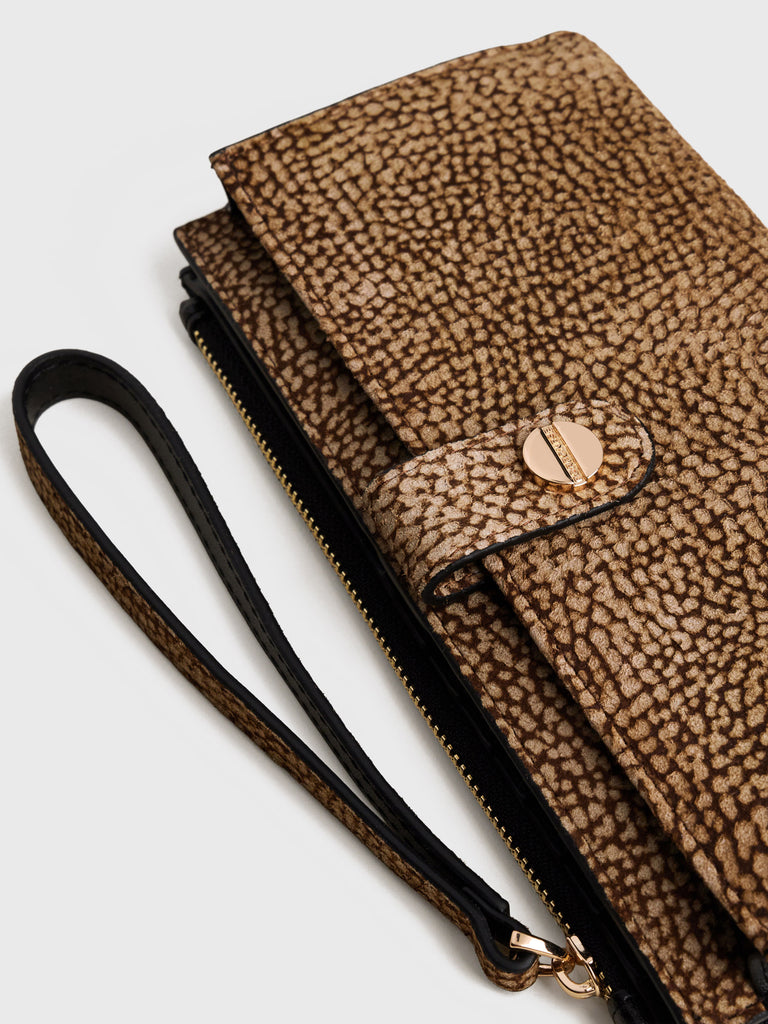 OP Suede Wallet - LARGE WALLET - Borbonese