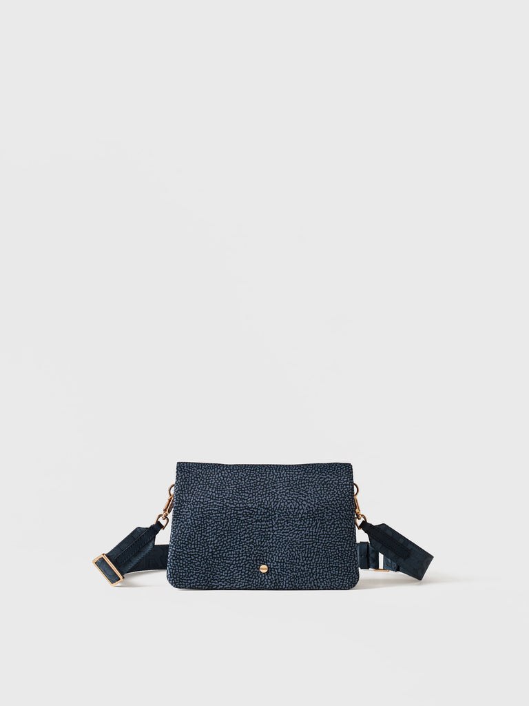 Borsa a Spalla di Tessuto Riciclato OP - TRACOLLA MINI - Borbonese