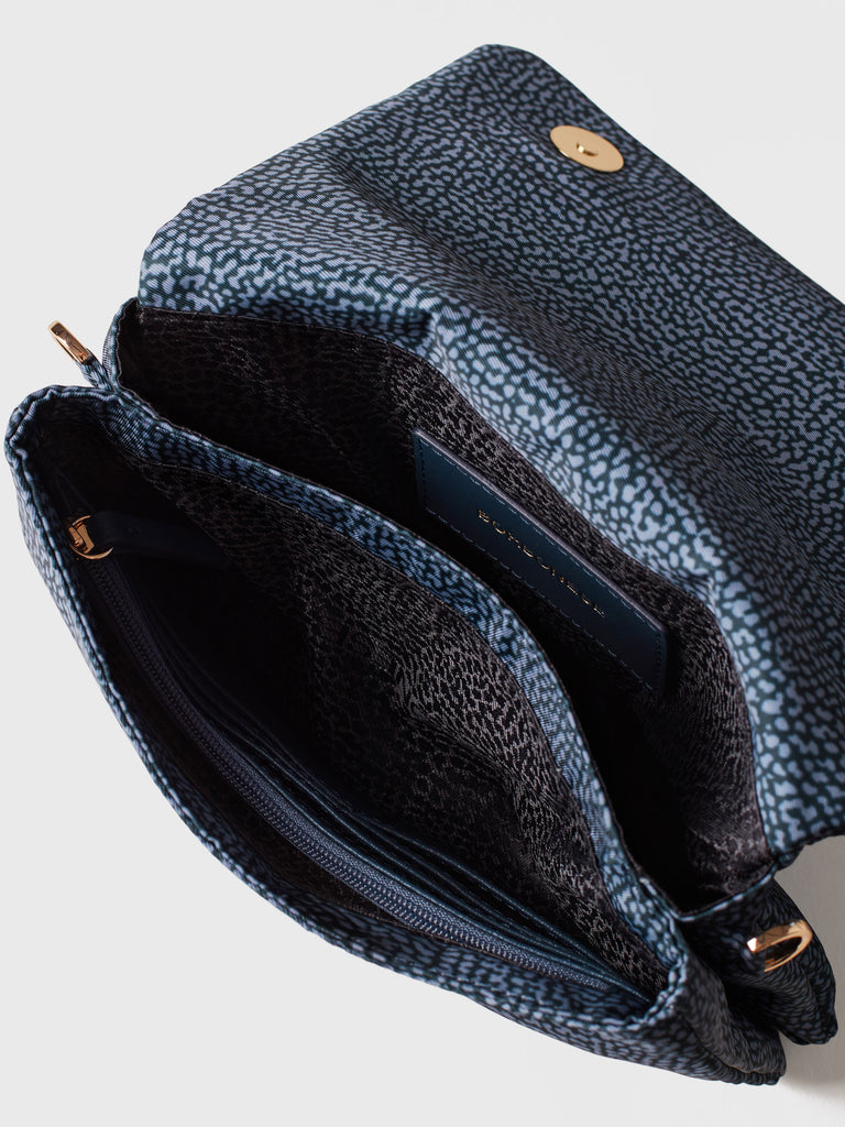 Borsa a Spalla di Tessuto Riciclato OP - TRACOLLA MINI - Borbonese