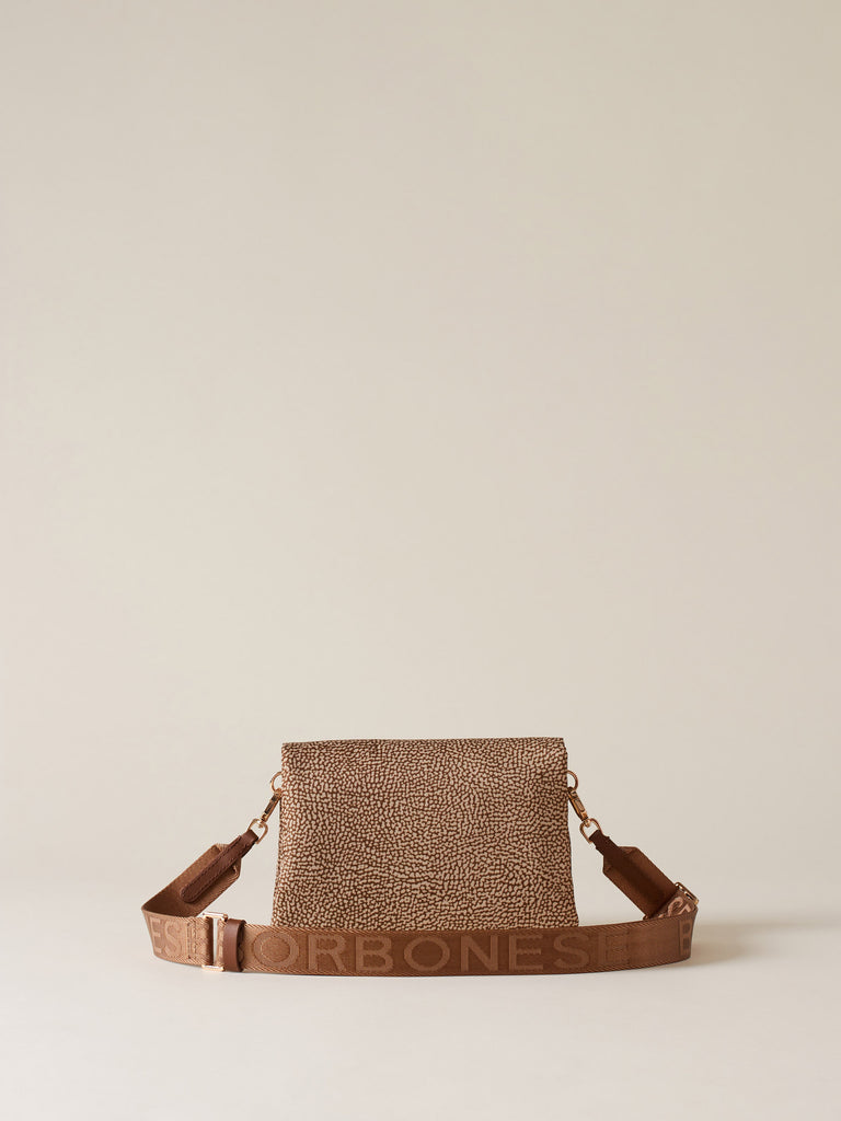 Borsa a Spalla di Tessuto Riciclato OP - TRACOLLA MINI - Borbonese