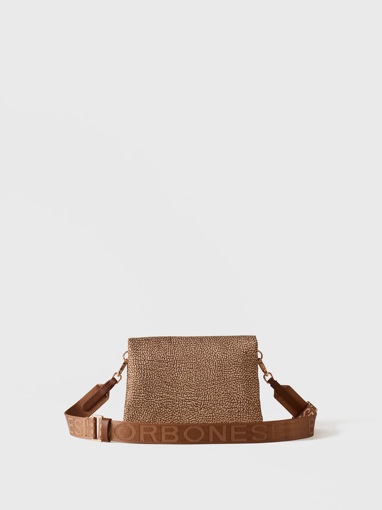 Borsa a Spalla di Tessuto Riciclato OP - TRACOLLA MINI - Borbonese