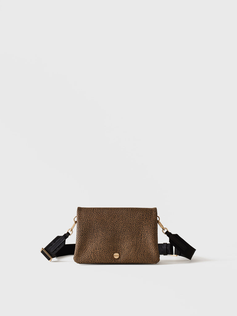 OP Coated Canvas Crossbody Bag - MINI CROSSBODY BAG - Borbonese