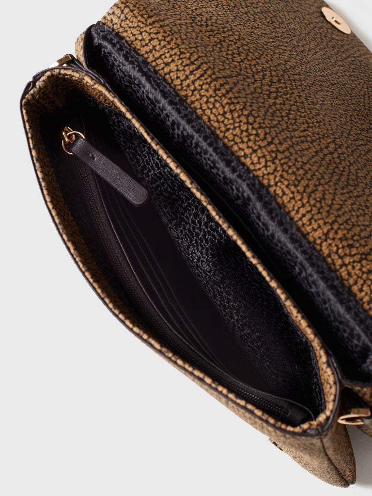 OP Coated Canvas Crossbody Bag - MINI CROSSBODY BAG - Borbonese