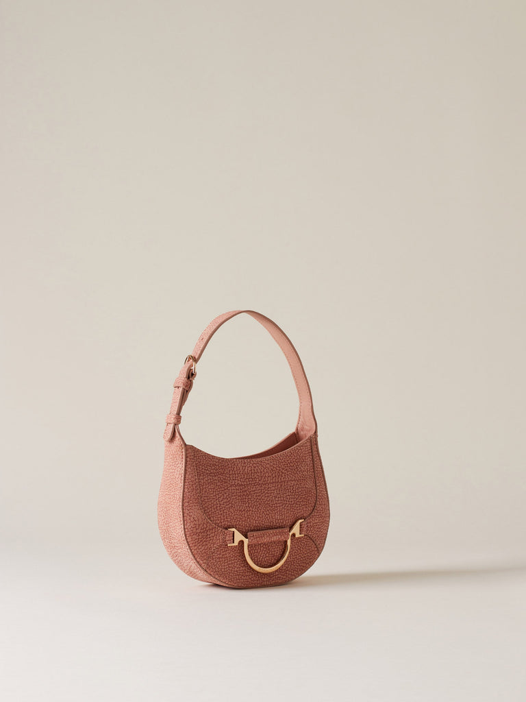 Borbonese 33 Borsa Hobo Mini C T Camoscio Op Default Title_3