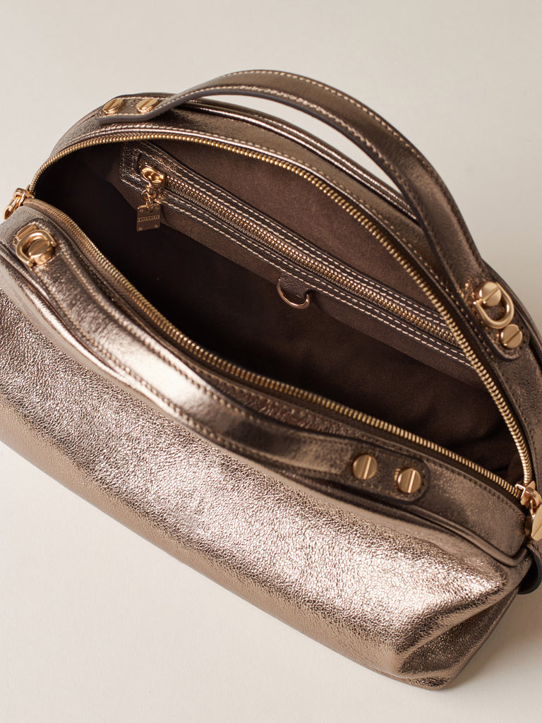 Borsa a tracolla in Pelle - BAULETTO SMALL - Borbonese