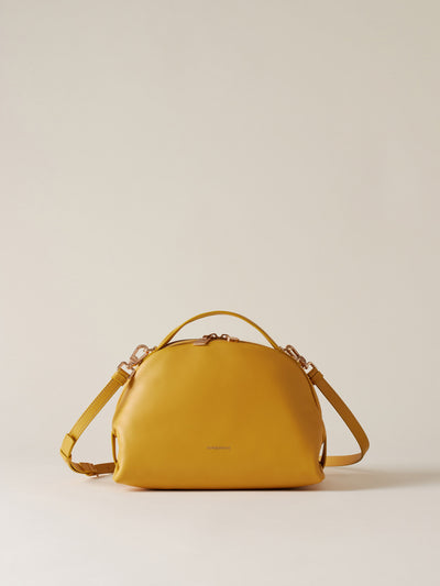 BOWLER BAG SMALL - Saffron selection - Borbonese