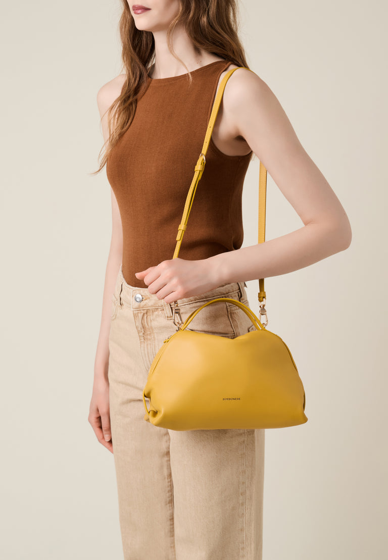 Borsa a tracolla in Pelle - BAULETTO SMALL - Borbonese