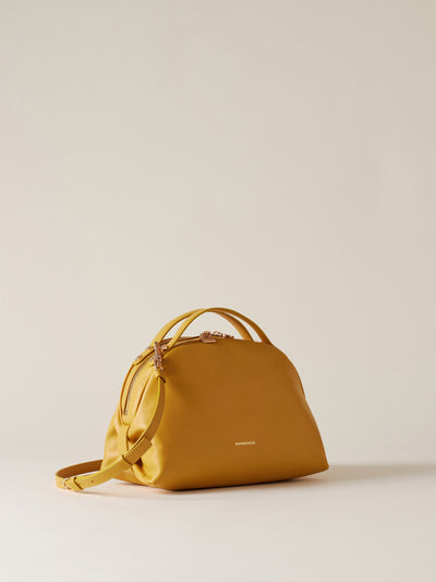 BOWLER BAG SMALL - Saffron selection - Borbonese