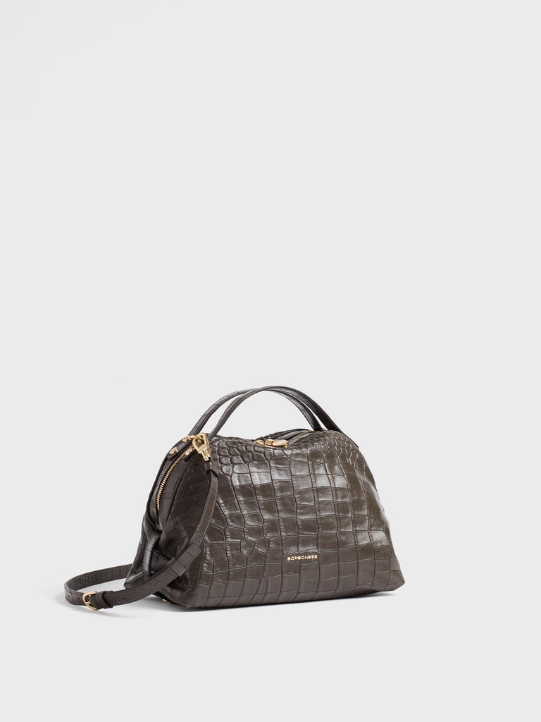 Borsa a tracolla in pelle - BAULETTO SMALL - Borbonese