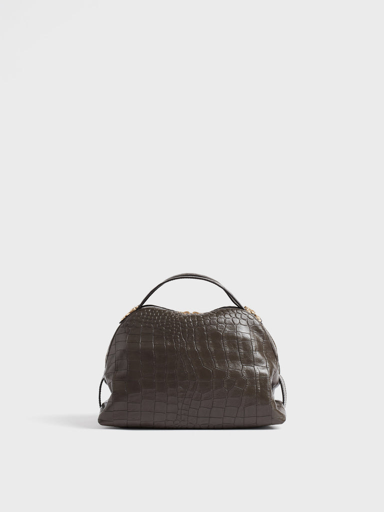 Borsa a tracolla in pelle - BAULETTO SMALL - Borbonese