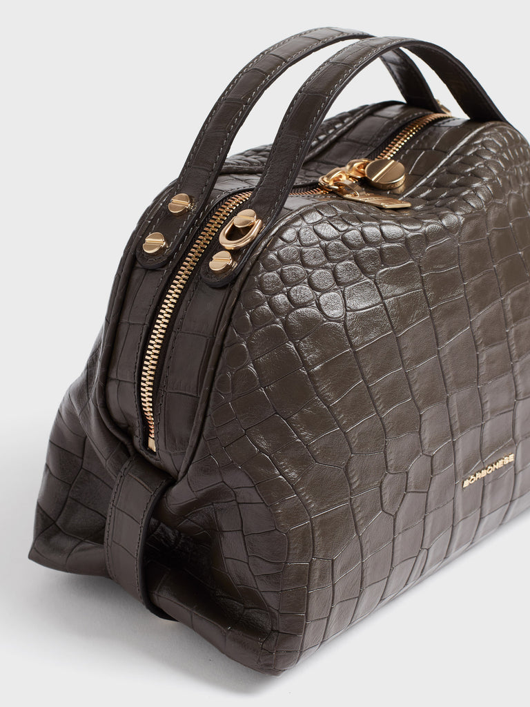Borsa a tracolla in pelle - BAULETTO SMALL - Borbonese