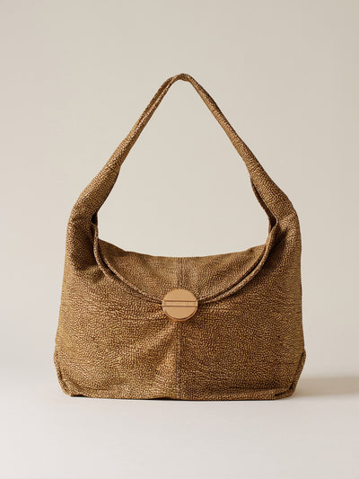 Borbonese 06 Borsa Hobo L Camoscio Op Default Title_1
