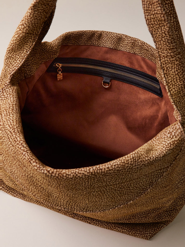 Borbonese 06 Borsa Hobo L Camoscio Op Default Title_6