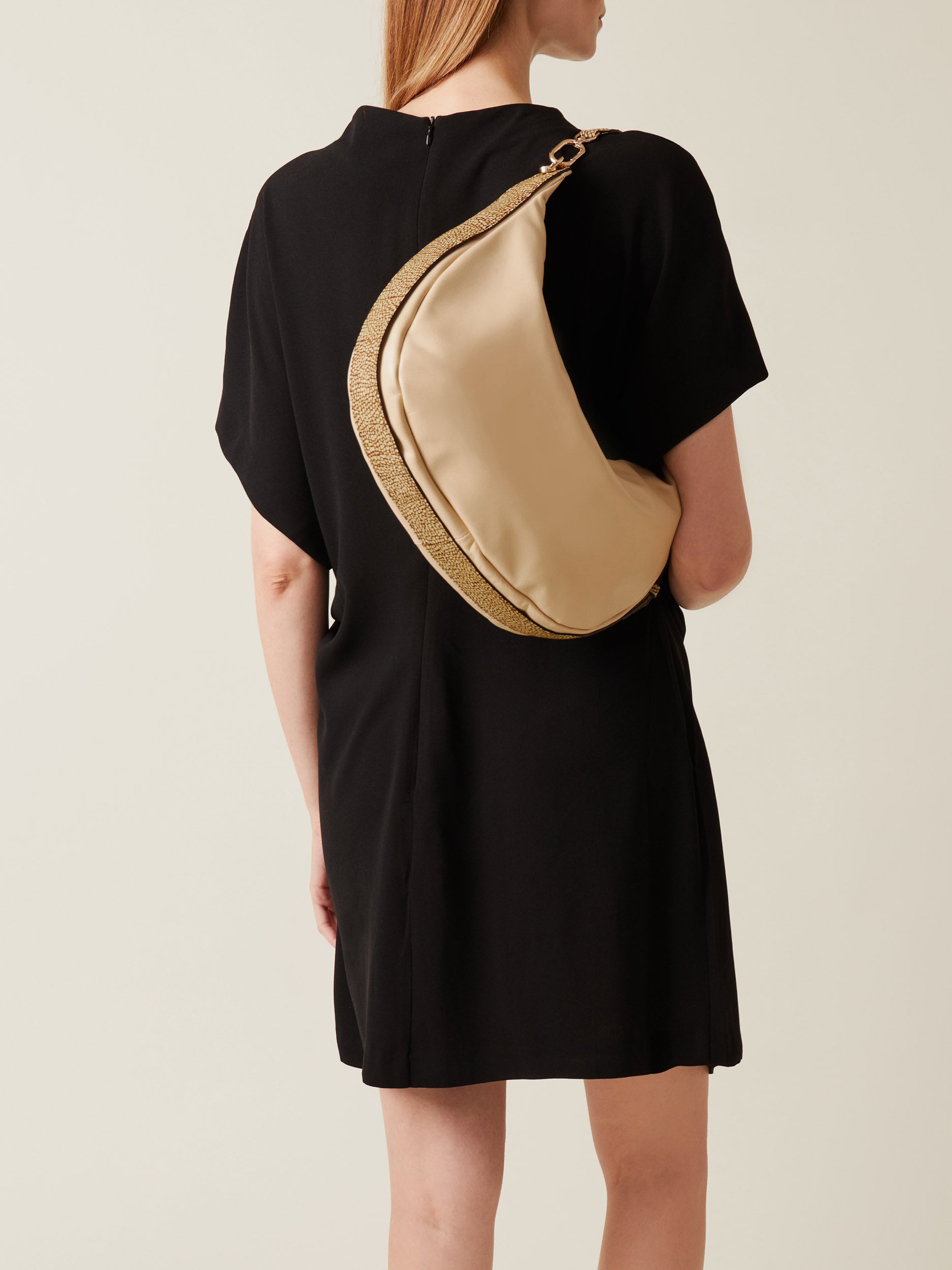 Borbonese 77 Borsa Hobo M Oyster Default Title_2