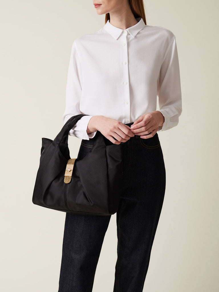 Borbonese best sale shopping bag